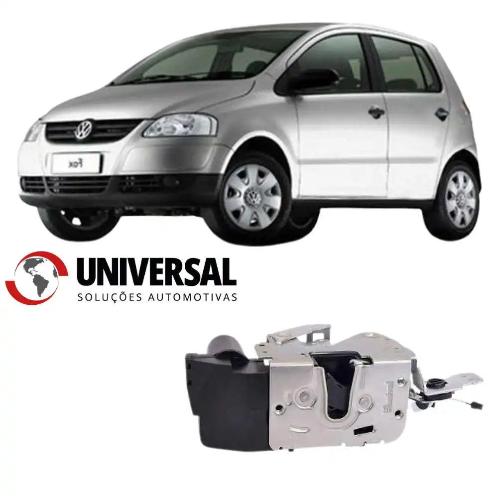 FECHADURA PORTA DIANT FOX 2003 A 2009 ELETRICA ESQ