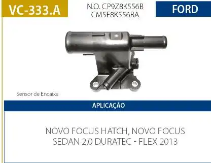 TUBO CONEXAO DAGUA CABECOTE FOCUS 2.0 2013/ S/ FURO PLASTICO
