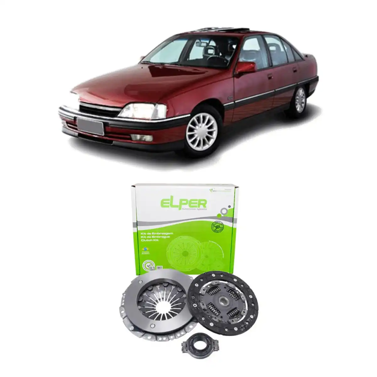 KIT EMBREAGEM OMEGA 2.0 2.2 8V 1992 A 1998