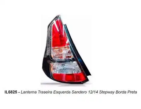 SINAL TRAS SANDERO STEPWAY 2012 A 2014 ESQ BORDA PRETA