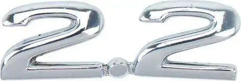 EMBLEMA 2.2 VECTRA OMEGA  (CROMADO)