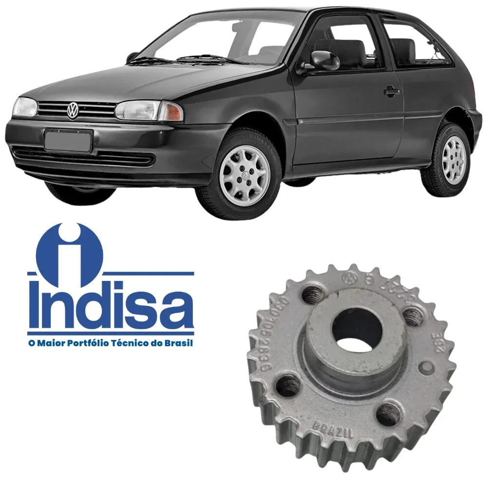 ENGRENAGEM VIRABREQUIM GOL 1.0 8V 1996 A 1998