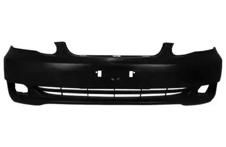 PARACHOQUE DIANTEIRO TOYOTA COROLLA 2005 A 2008 PRETO LISO