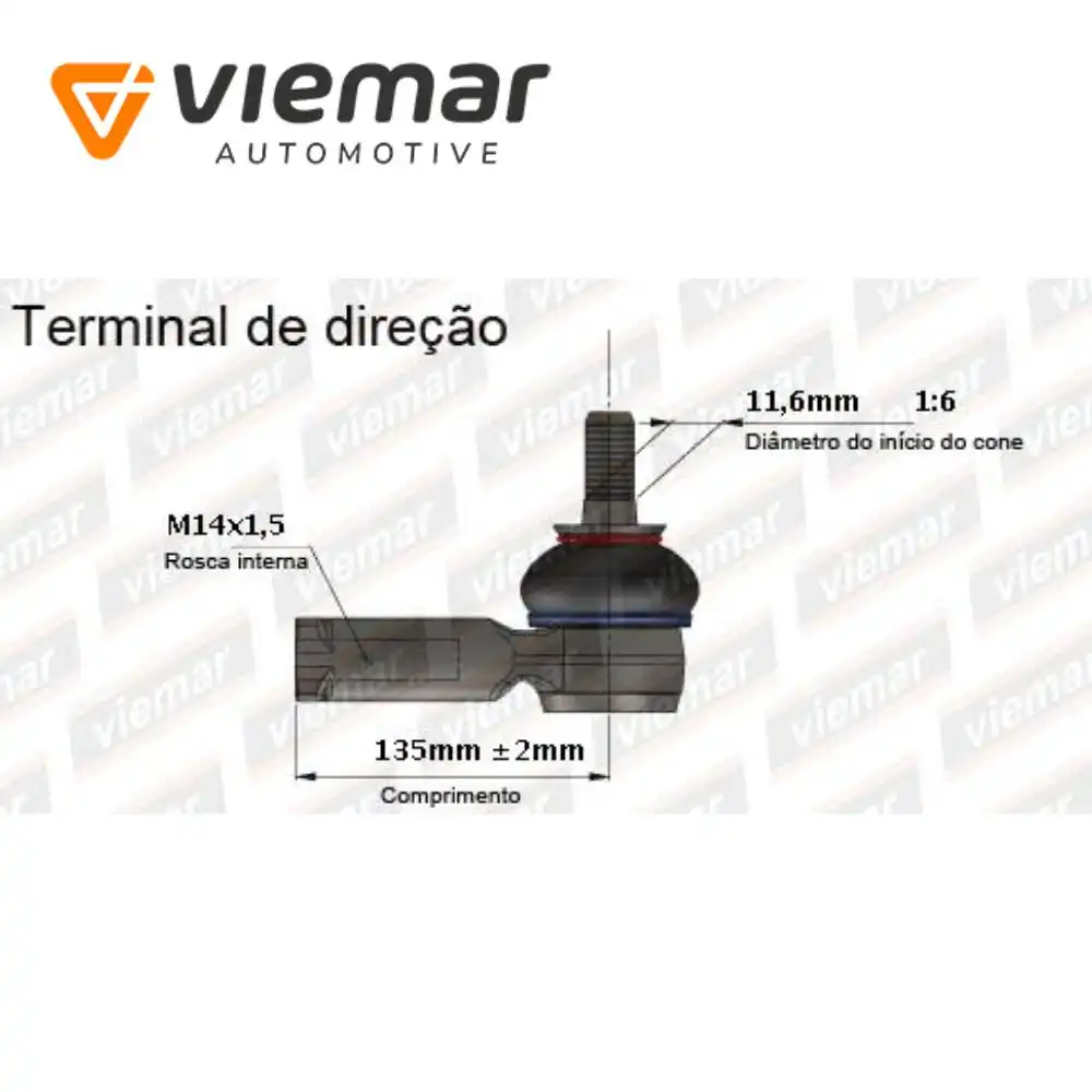 PONTEIRA DIRECAO FIAT TORO 16/18 DIR