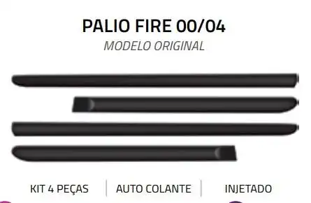 FRISO LATERAL FIAT PALIO 01/04 4 PORTAS