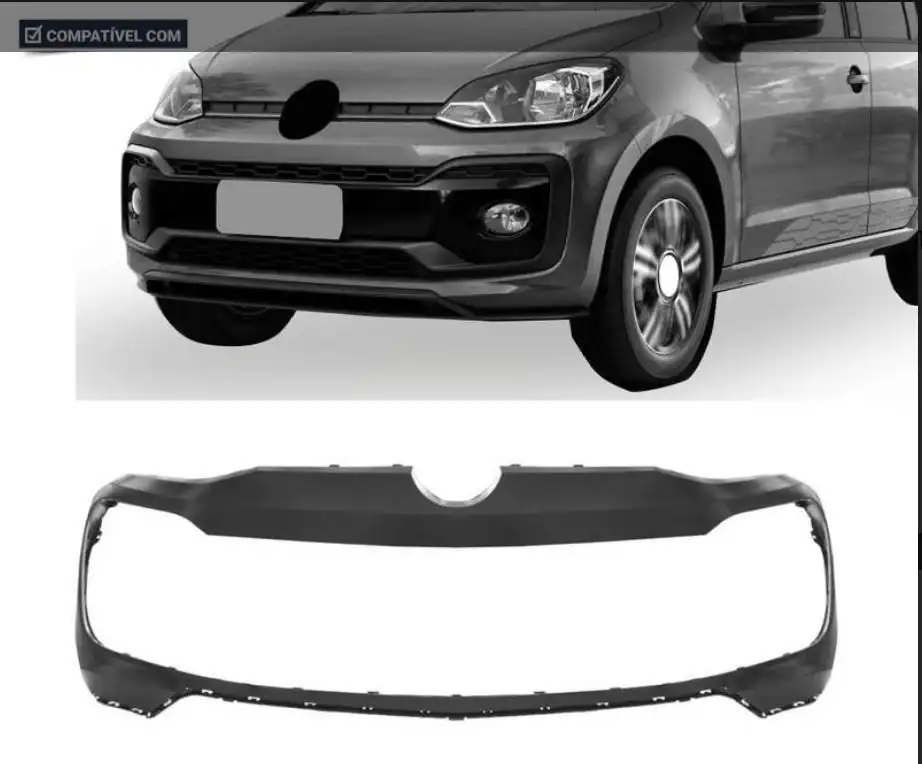 PARACHOQUE DIANT VW UP! 2018 A 2023 PRETO LISO