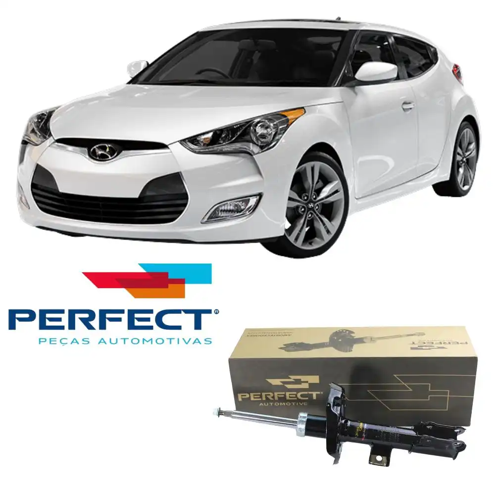 AMORTECEDOR DIANTEIRO HYUNDAI VELOSTER 2011 A 2014 ESQUERDO