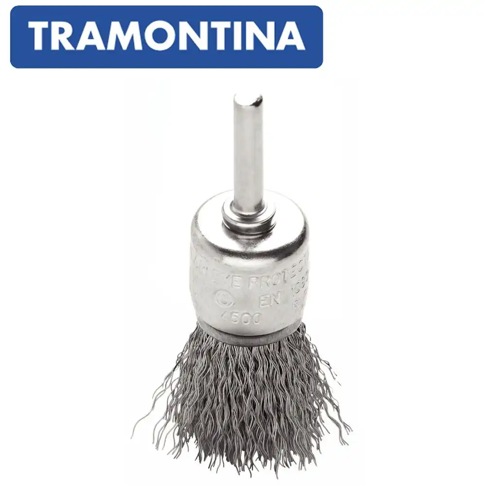 ESCOVA PINCEL ARAME ONDULADO 5/8X1/4 POL