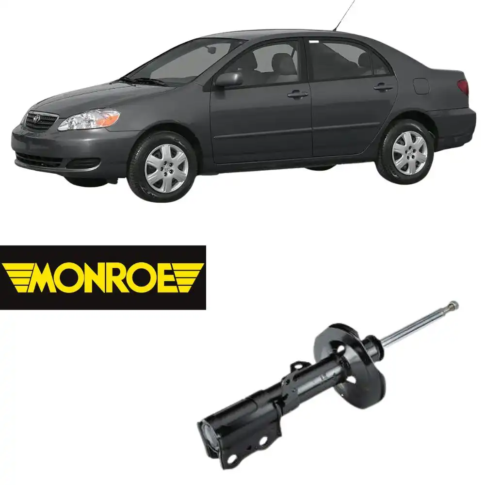 AMORTECEDOR DIANTEIRO TOYOTA COROLLA 2002 A 2008 ESQUERDO