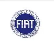 EMBLEMA CALOTA RESINADO (FIAT) AZUL 48MM LISO