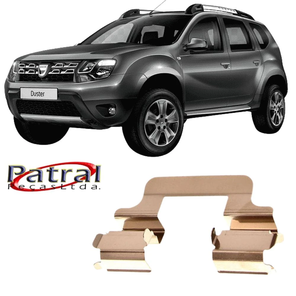 MOLA PASTILHA FREIO DIANTEIRO DUSTER 2012 ACIMA