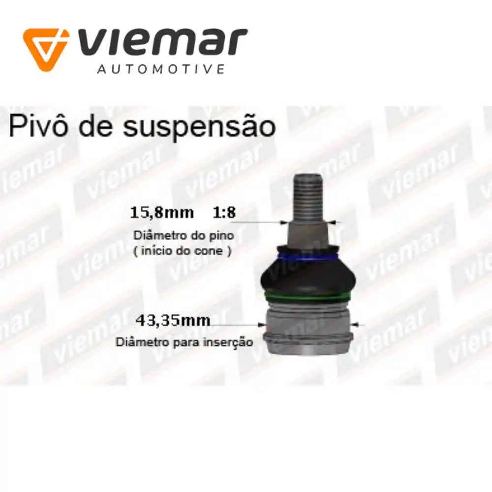 PIVO TOYOTA HILUX SW4 1996 A 2002 SUPERIOR