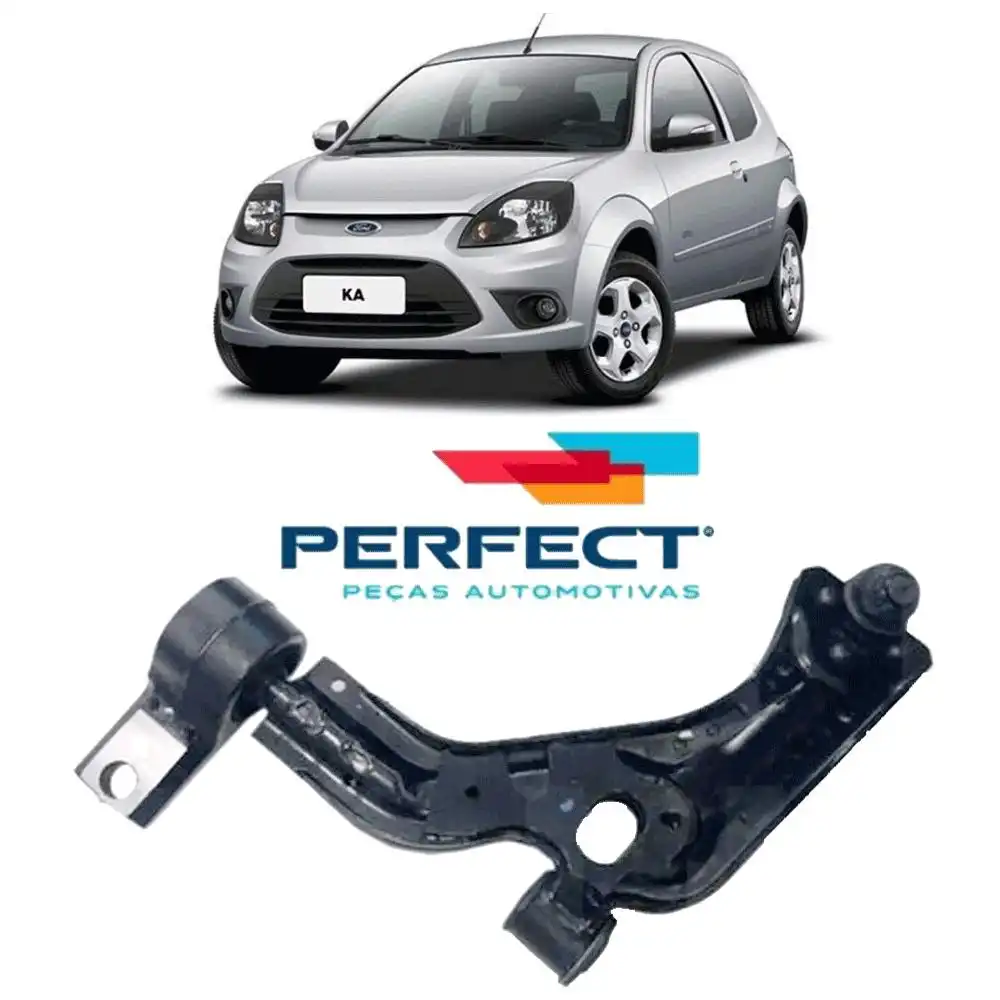 BANDEJA DIANTEIRA KA 2008 A 2013 ESQUERDA COM PIVO (MEC)