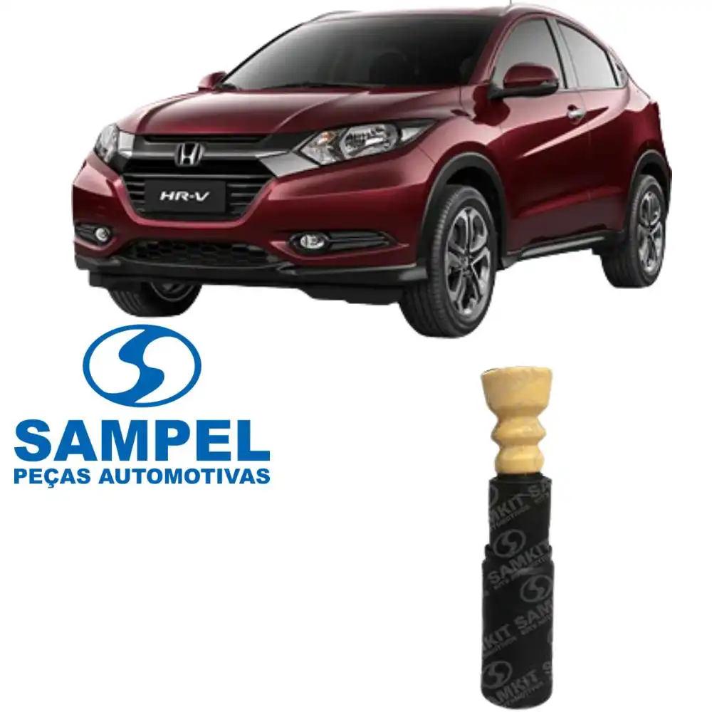 KIT AMORTECEDOR TRASEIRO HONDA HR-V 2016 ACIMA