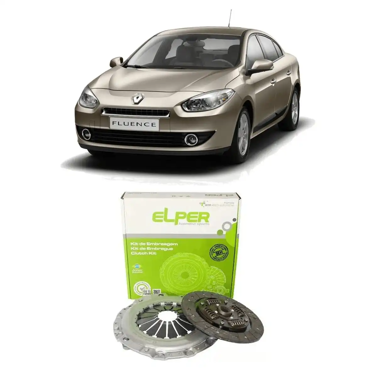 KIT EMBREAGEM RENAULT FLUENCE 2.0 16V 2011/