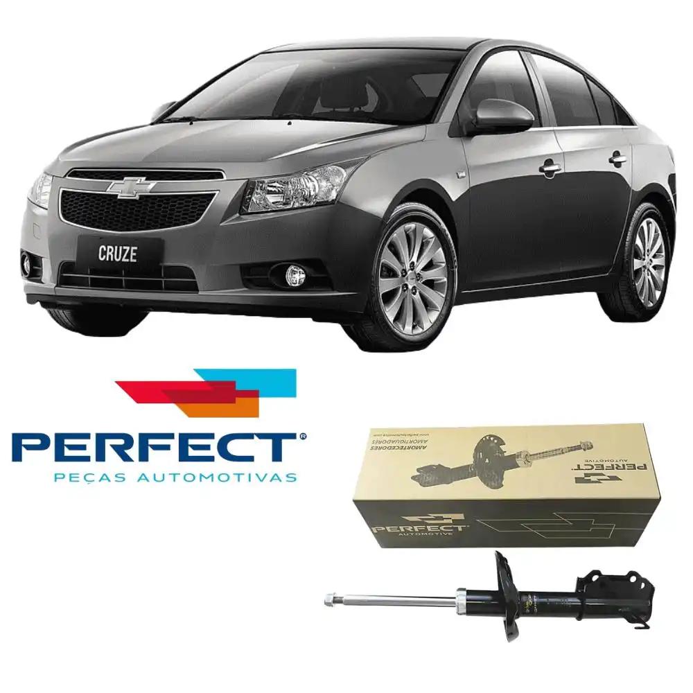 AMORTECEDOR DIANTEIRO CRUZE 2011 A 2016 ESQUERDO