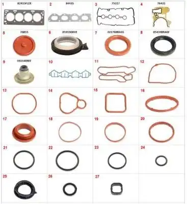 JUNTA MOTOR CRUZE 1.8 16V 12/ FLEX  C/ RETENTOR