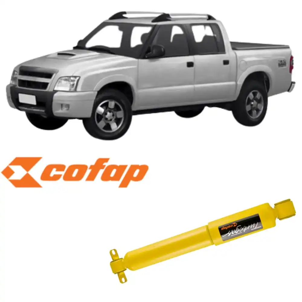 AMORTECEDOR DIANTEIRO S-10 1995 A 2011 4X2 AMARELO