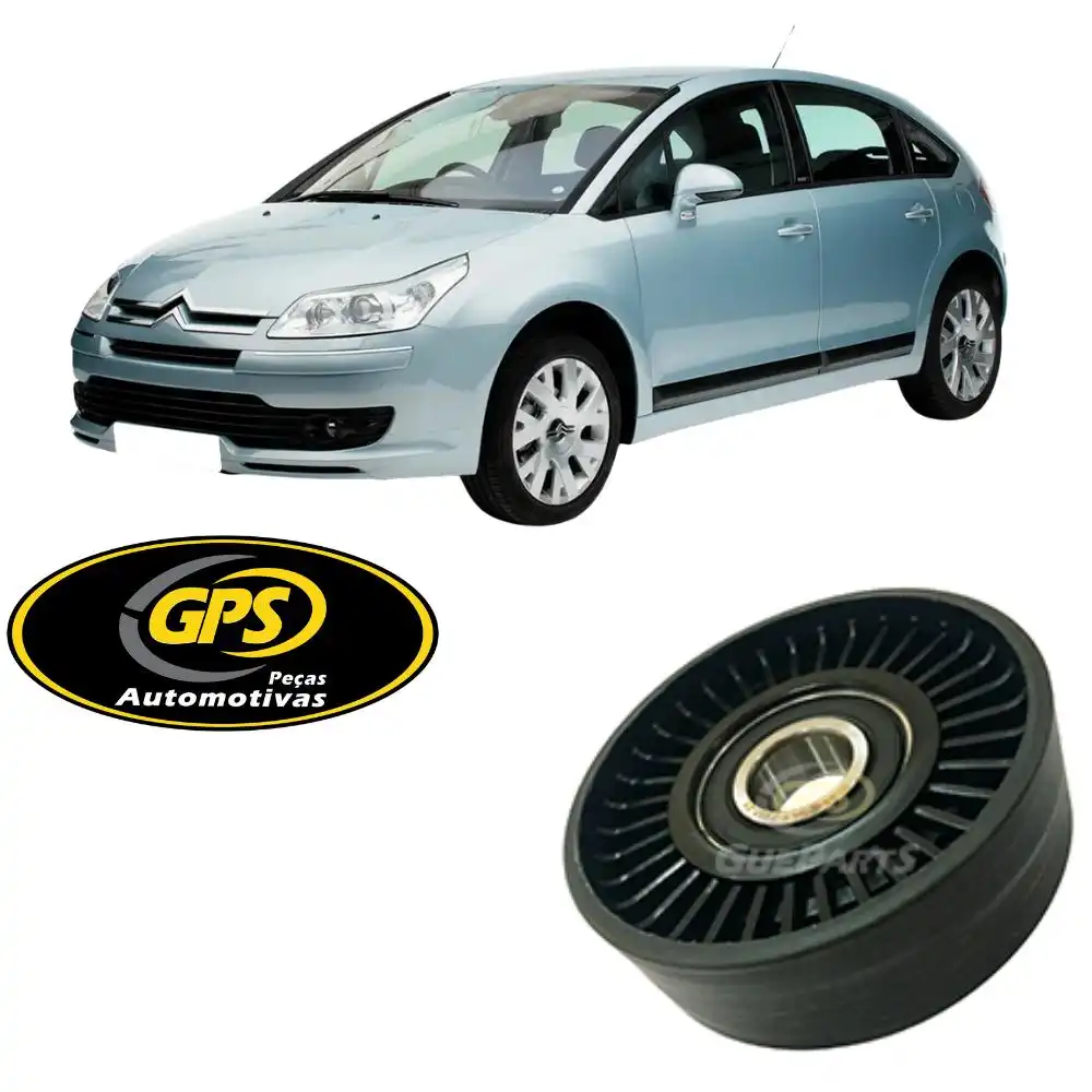 POLIA CORREIA ALTERNADOR CITROEN C4 2.0 16V 2005 ACIMA