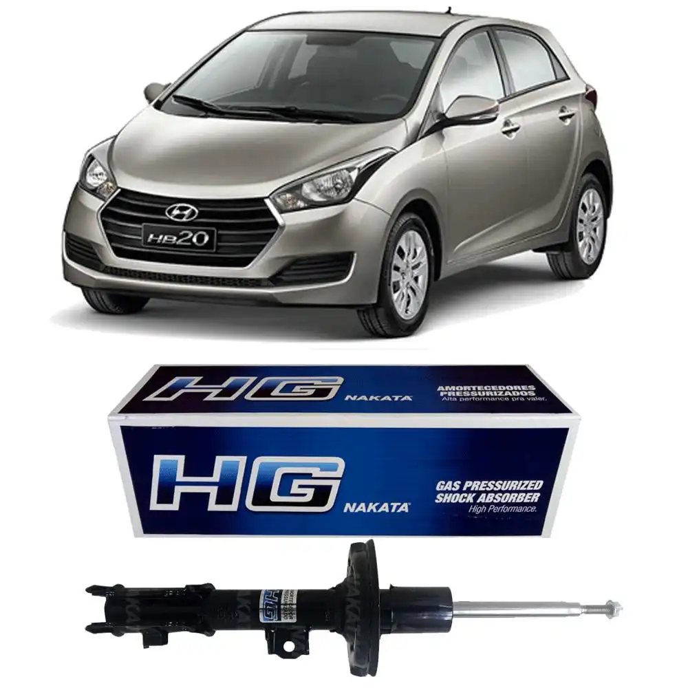 AMORTECEDOR DIANTEIRO HYUNDAI HB20 2013 A 2019 ESQUERDO