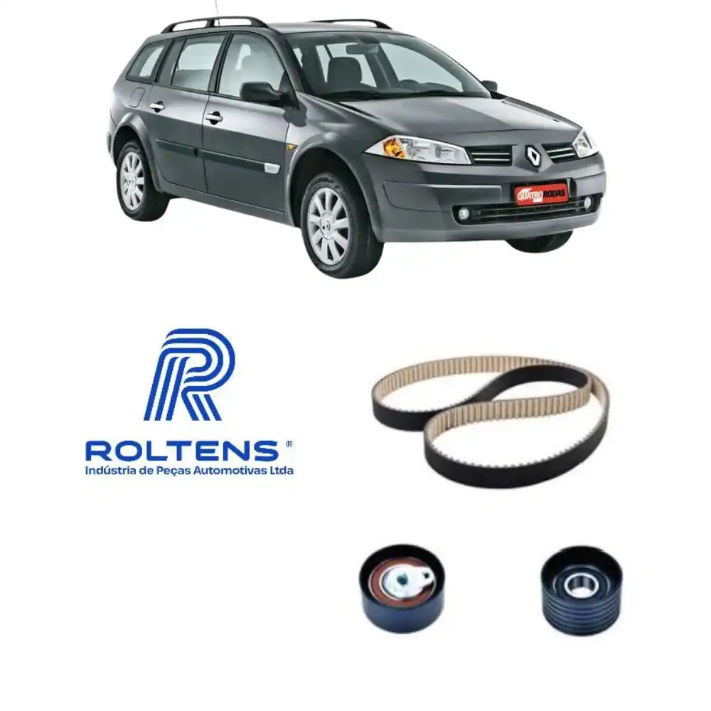 KIT CORREIA DENTADA MEGANE 2.0 16V 2006 A 2013