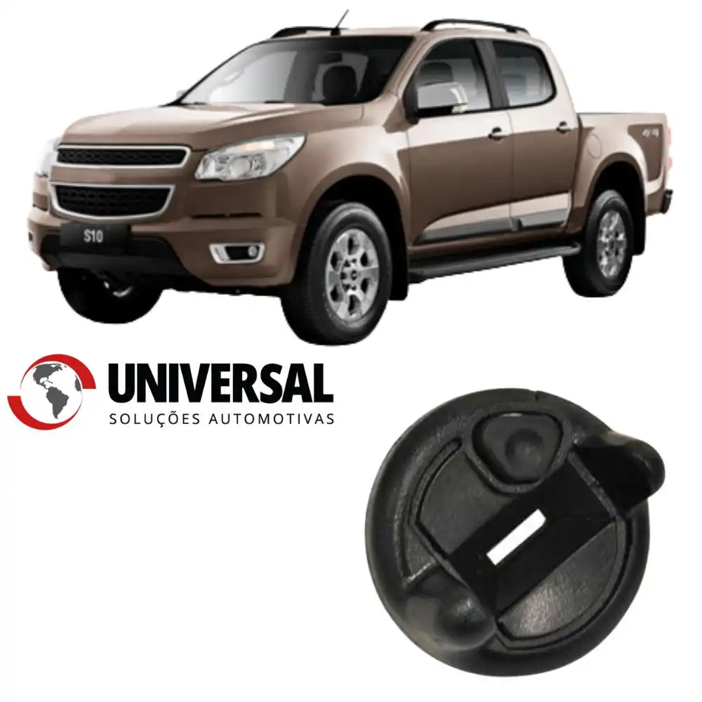 BORBOLETA CHAVE IGNICAO S-10 PRETA SILVERADO 06/ C/TRANSPOND