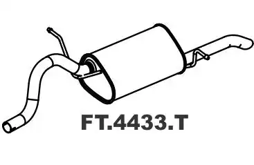 SILENC TRAS FIAT SIENA 1.0 8V FIRE 2001 A 2004