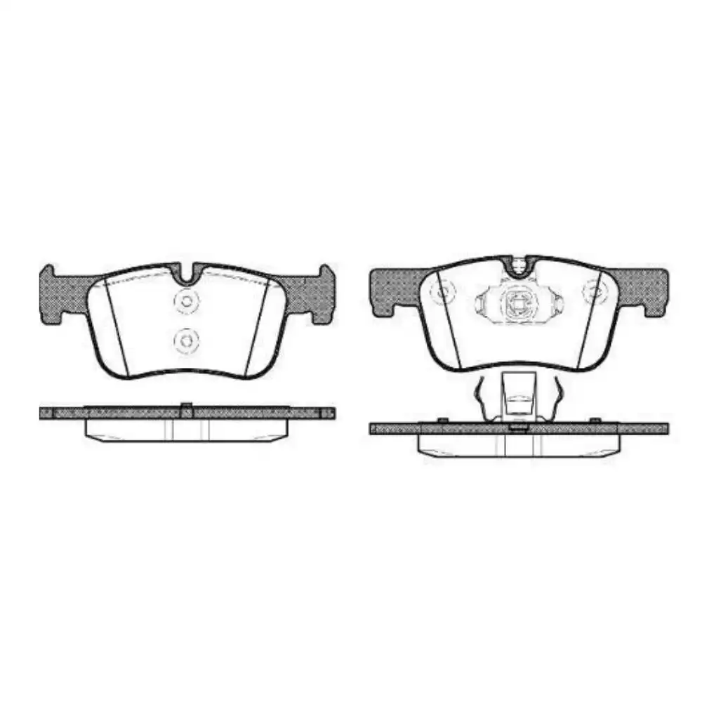 PASTILHA FREIO DIANTEIRA BMW 320I 2012 A 2018 SISTEMA BOSCH