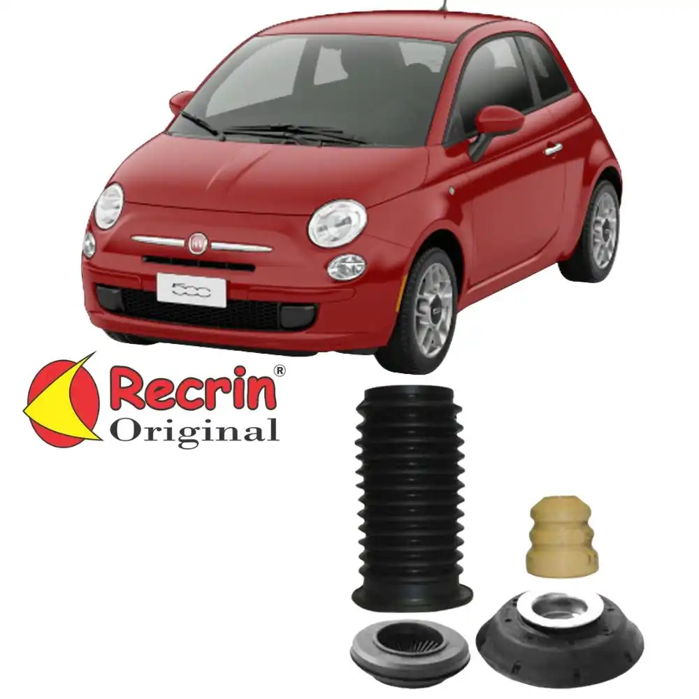 KIT AMORTECEDOR DIANTEIRO FIAT 500 1.4 2012 A 2017 COMPLETO