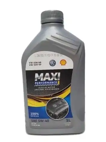 OLEO MOTOR 1 LITRO 5W40 SINTETICO VW 508.88/509.99