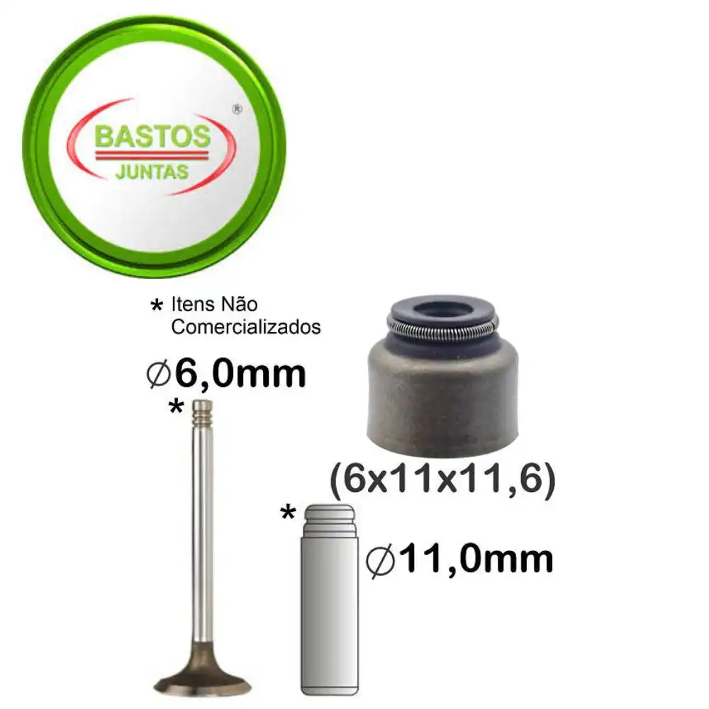 RETENTOR VALVULA HILUX 3.0 16V 2005 A 2015