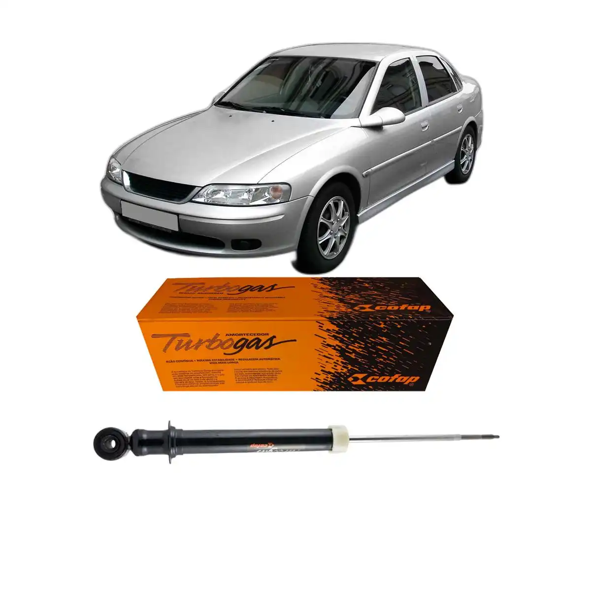 AMORTECEDOR TRASEIRO VECTRA 1997 A 2005