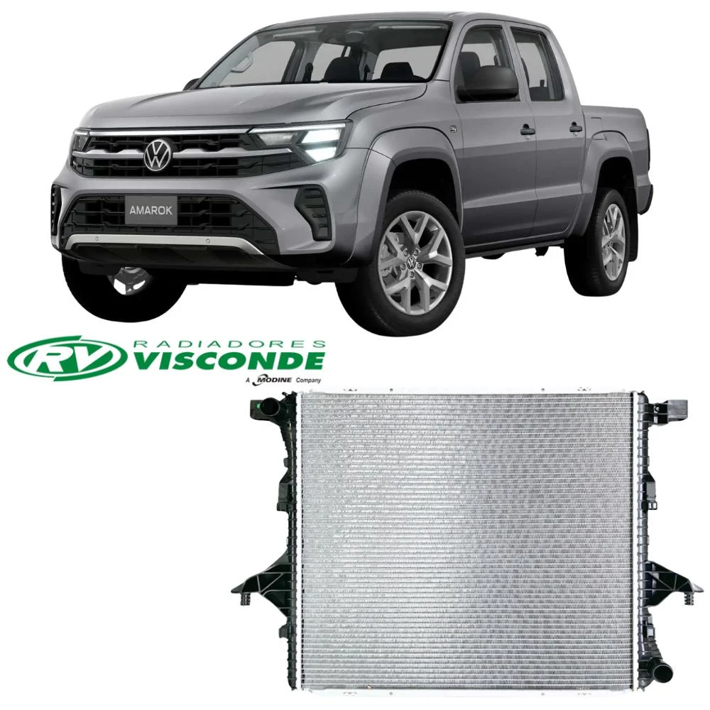 RADIADOR AMAROK 3.0 V6 2017 A 2025