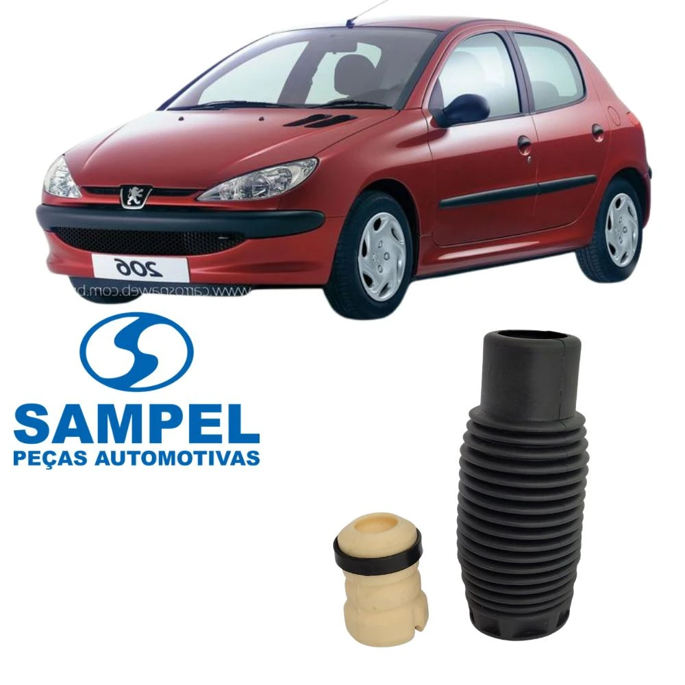 KIT AMORTECEDOR DIANTEIRO PEUGEOT 206 2001 A 2006