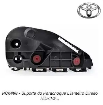 GUIA LAT PARACH DIANT TOYOTA HILUX 2015 A 2018 DIR