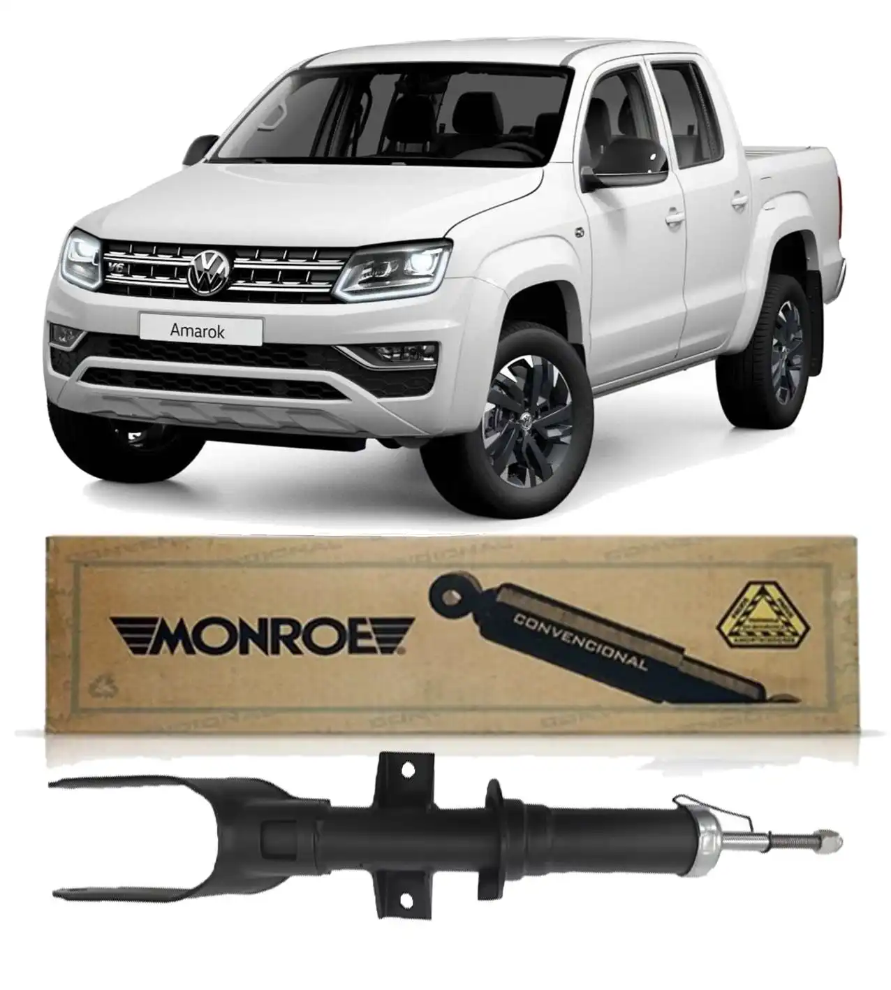 AMORTECEDOR DIANTEIRO AMAROK 2010 A 2021