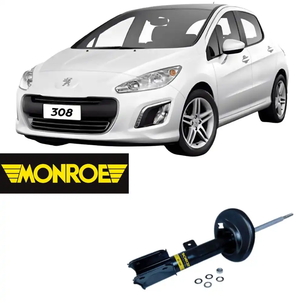 AMORTECEDOR DIANTEIRO PEUGEOT 308 1.4 1.6 2.0 2007/ DIREITO