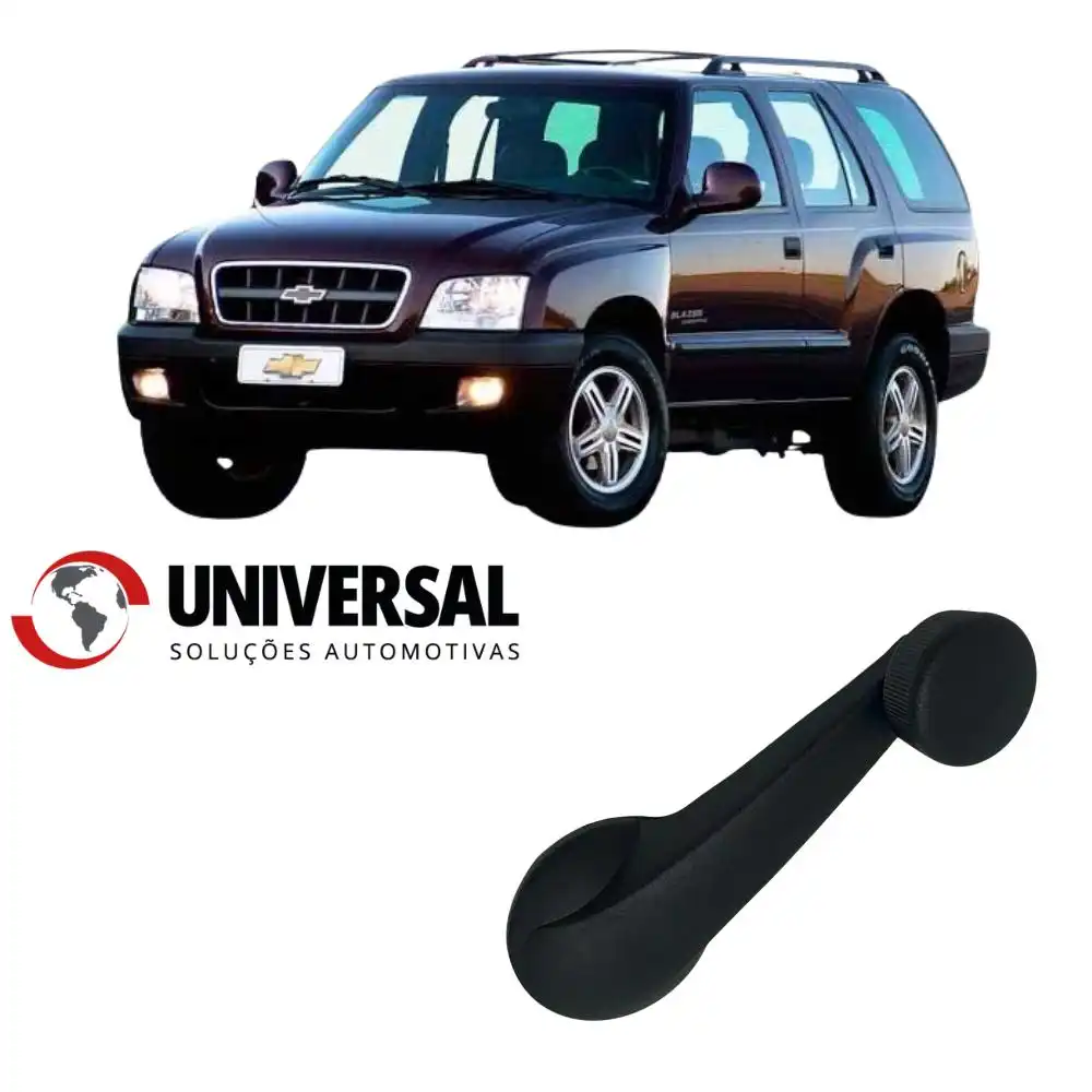 MACANETA VIDRO S-10,BLAZER PRETA