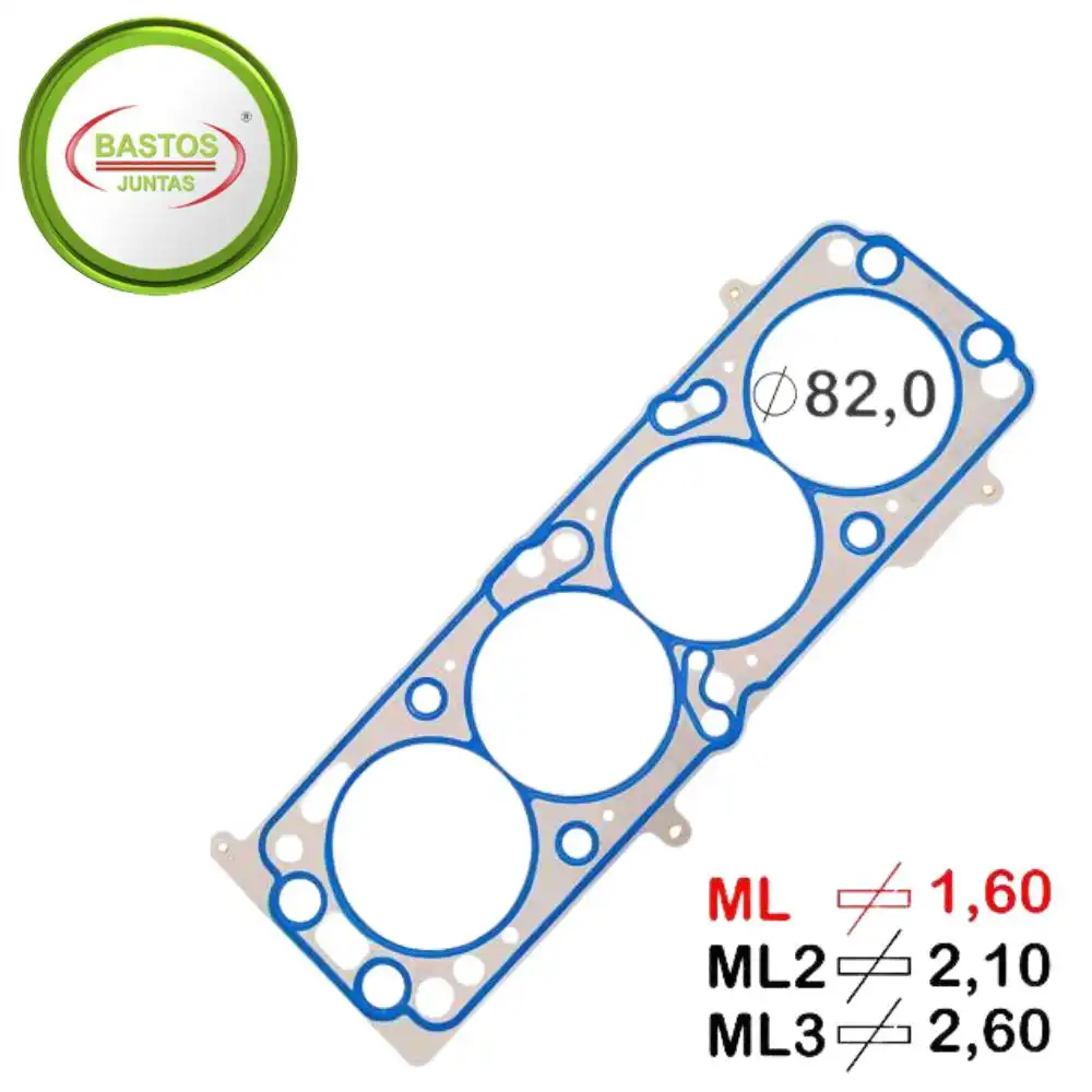 JUNTA CABECOTE CORSA 1.6 8V 1996 A 2006 METAL