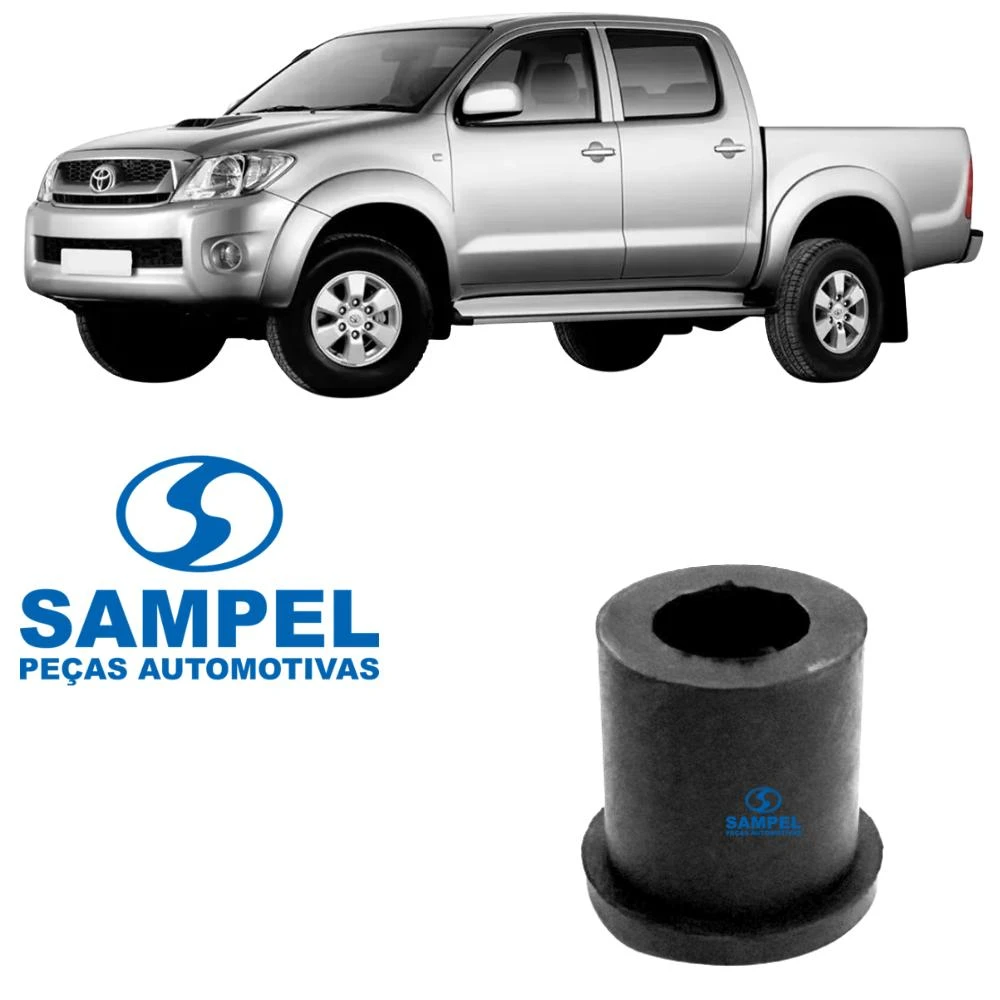 BUCHA FEIXE MOLA TRAS TOYOTA HILUX 05/ PTE PEQUENO (PTE TRA)
