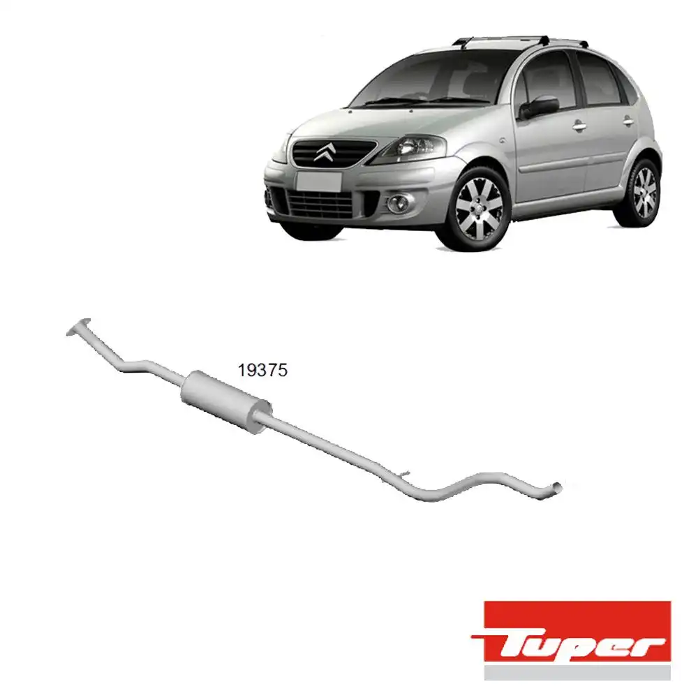 SILENCIOSO INTERMEDIARIO CITROEN C3 1.4 1.6 8V 16V 2003 A 20
