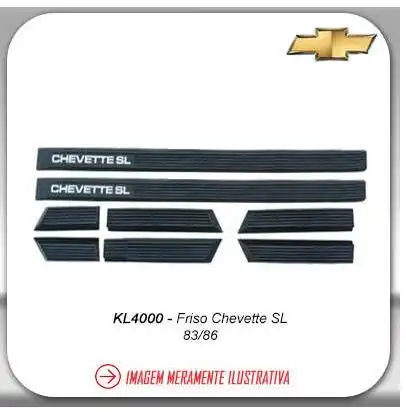 FRISO LATERAL CHEVETTE SL 1983 A 1986