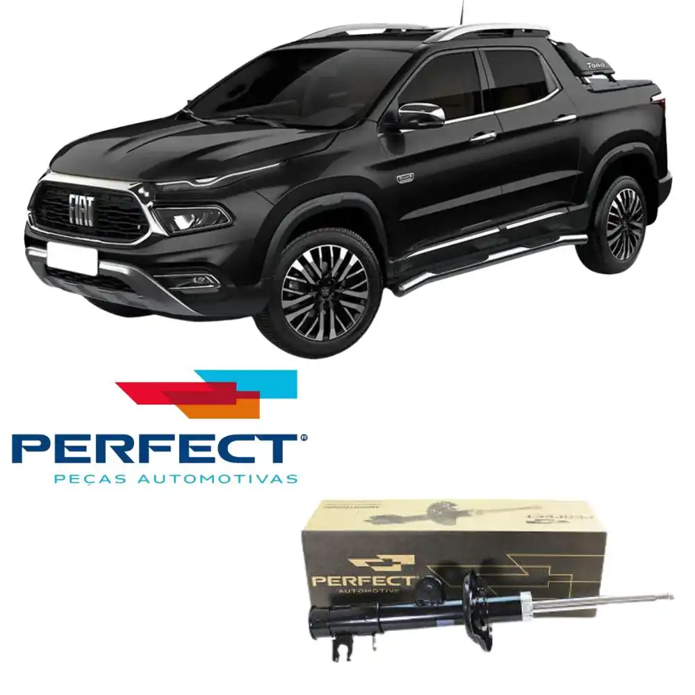 AMORTECEDOR DIANTEIRO FIAT TORO 2.0 2016 A 2021 ESQUERDO