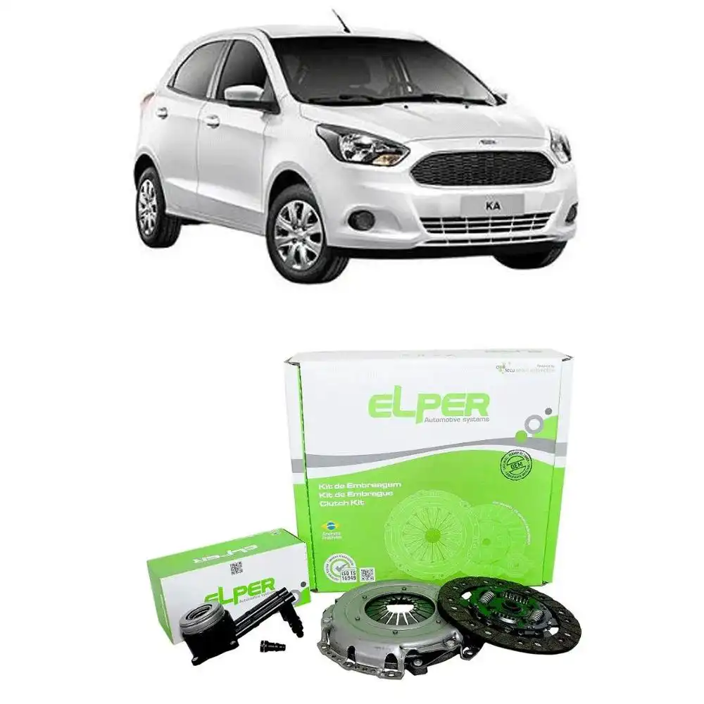 KIT EMBREAGEM NEW FIESTA 1.5 2013 A 2018 COM ATUADOR