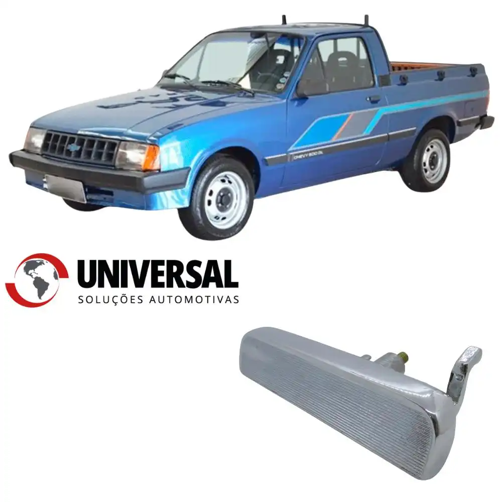 MACANETA TAMPA TRAS CHEVY 500 CROMADA