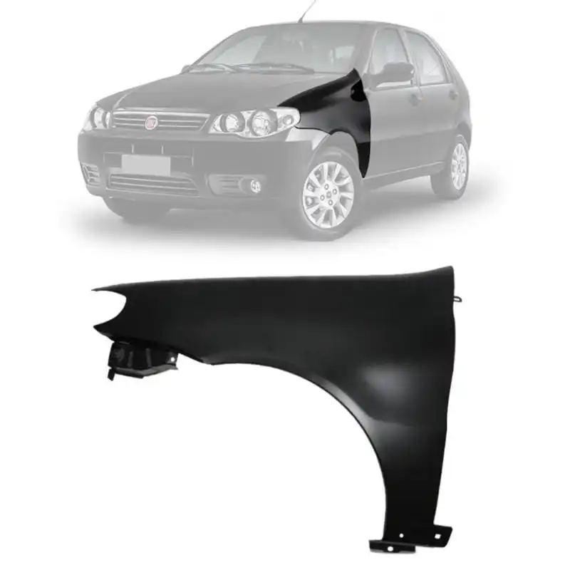 PARALAMA FIAT PALIO 2004/ ESQ BICUDO E BOLHA P/ FORA