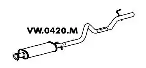 SILENC INTERM SAVEIRO 1.6,1.8,2.0 98/ (COMPRIDO [VAI ATE INI