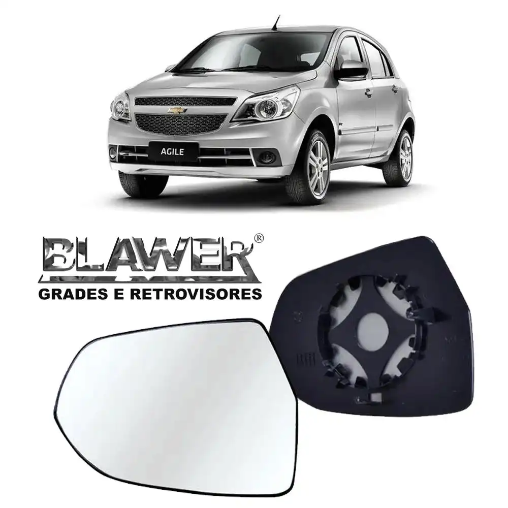 VIDRO ESPELHO AGILE MONTANA 09/ ESQ C/ CARCACA