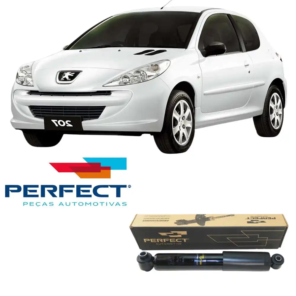 AMORTECEDOR TRASEIRO PEUGEOT 207 1.4 1.6 2008 A 2014
