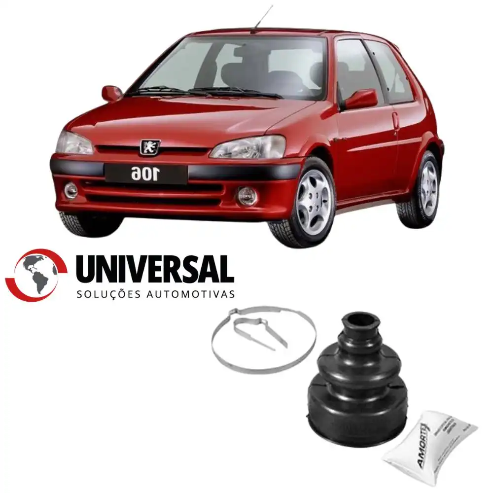 SANFONA HOMOC PEUGEOT 106 93/98 LADO CAIXA SEM ROLAMENTO